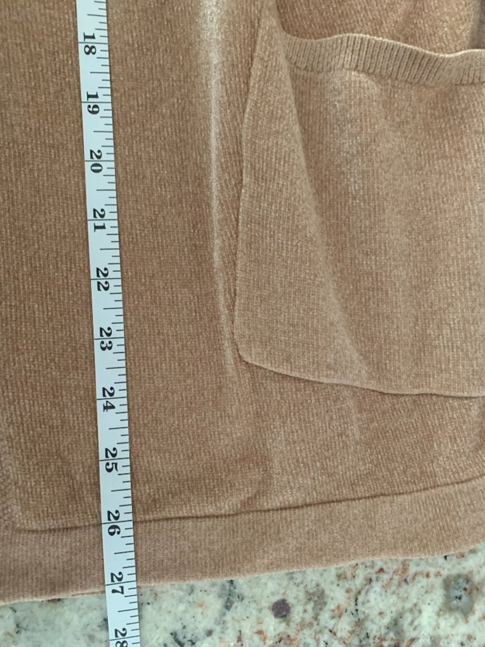 Barefoot Dreams CozyChic Lite Oversized Tan Button-Up Cardigan 1X EUC - Picture 10 of 12